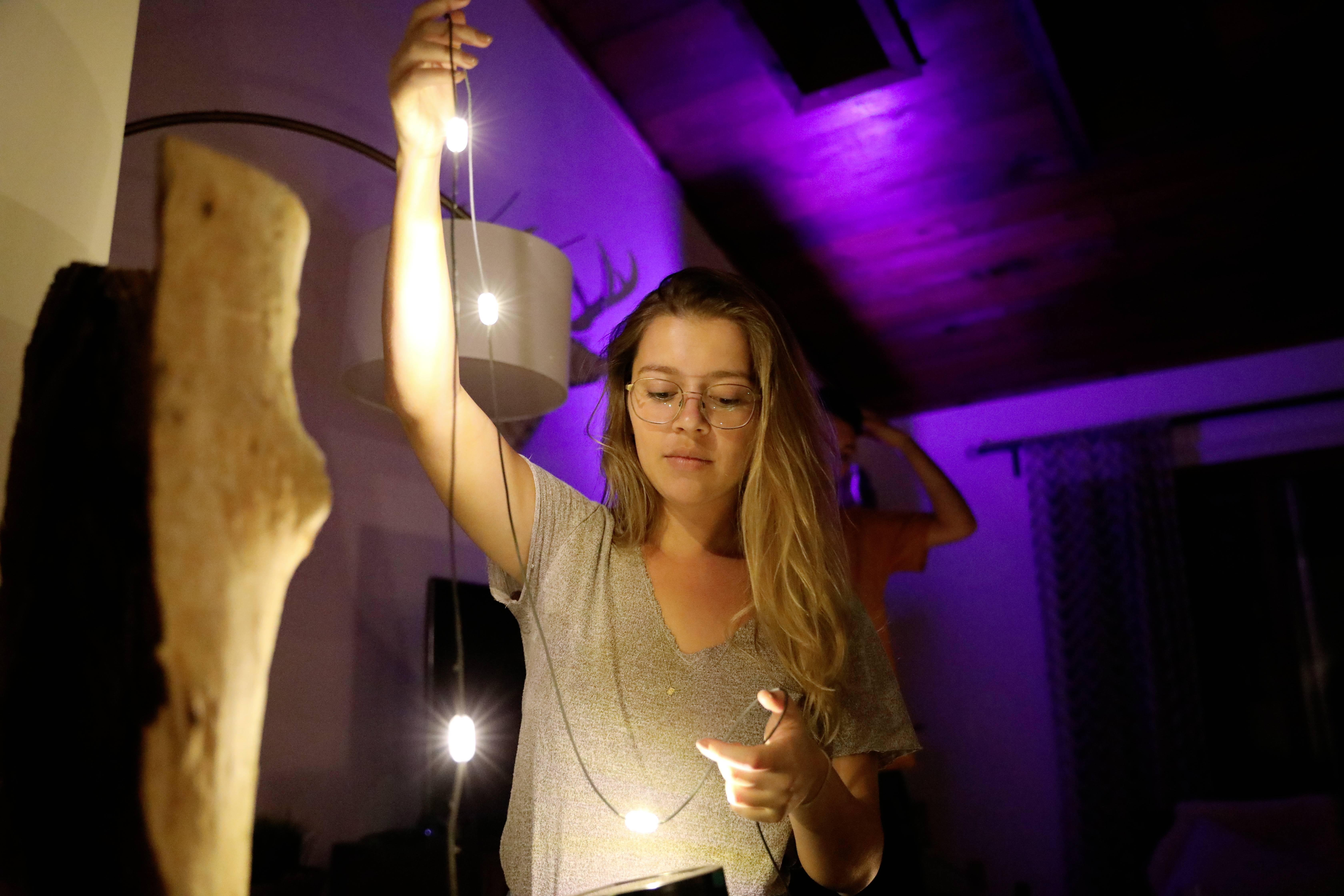 Mpowerd 1030 Luci Solar String LED Camping-Leuchte 100lm akkubetrieben 320g Schwarz