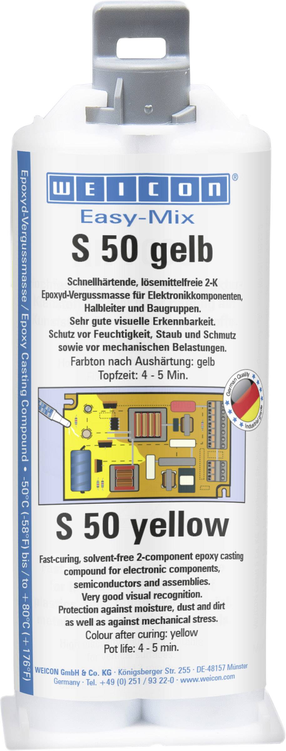 WEICON Verguss- und Beschichtungsmasse 10017543 50ml