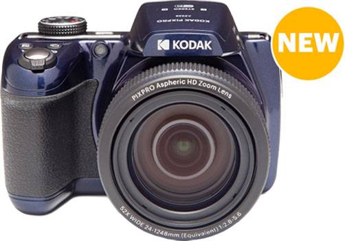 Kodak AZ528 Digitalkamera 16 Megapixel Opt. Zoom: 52 x Midnight Blue inkl. Akku, inkl. Blitzgerät B