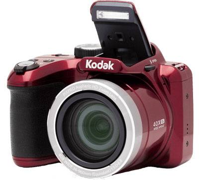 Kodak AZ401-RED Digitalkamera 16 Megapixel Opt. Zoom: 40 x Rot Gehäuse (Body) Full HD Video, Bildstabilisierung