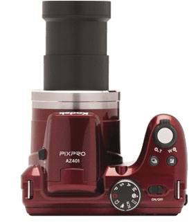 Kodak AZ401-RED Digitalkamera 16 Megapixel Opt. Zoom: 40 x Rot Gehäuse (Body) Full HD Video, Bildstabilisierung