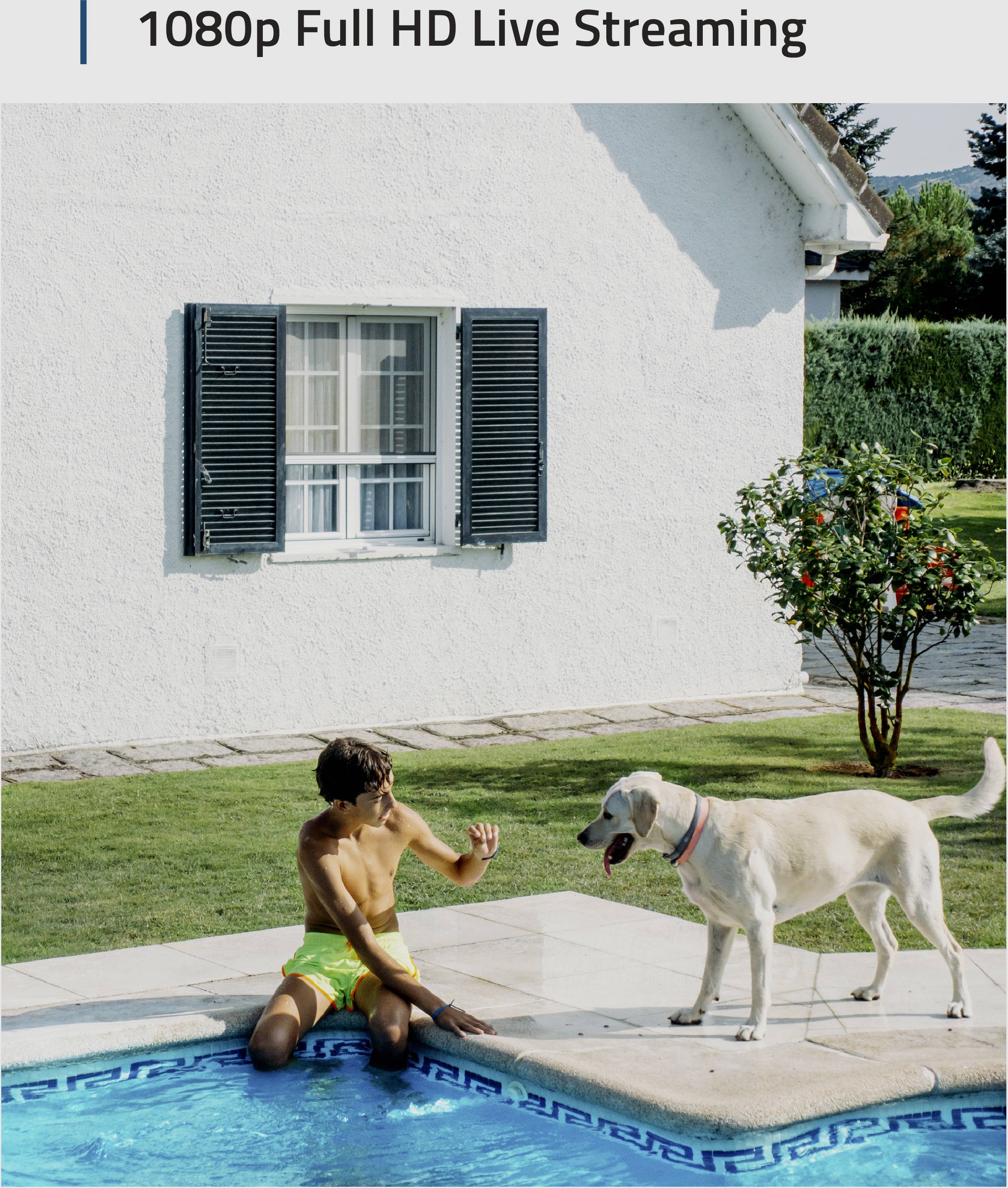 Anker eufyCam 2 kit 3*1 T88423D2 WLAN IP-Überwachungskamera-Set mit 3 Kameras 1920 x 1080 Pixel