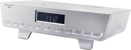 Soundmaster UR2016SI Küchenradio DAB, DAB+ DAB+, UKW Silber