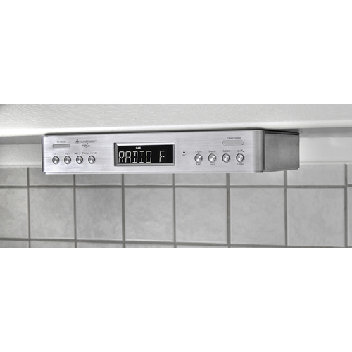 Soundmaster UR2045SI Küchenradio DAB+, UKW Bluetooth® Freisprechfunktion Silber