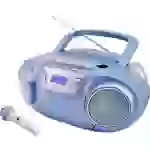 Soundmaster SCD5800BL CD-Radio UKW USB, Kassette, Radiorecorder Inkl. Mikrofon Blau Soundmaster SCD5800BL CD-Radio UKW USB, Kassette, Radiorecorder Inkl. Mikrofon Blau