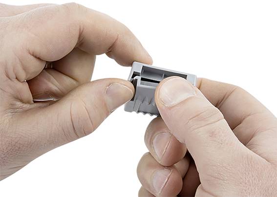 WAGO 207-1331 207-1331 Gelbox für Verbindungsklemmen flexibel: - starr: - 4 St.