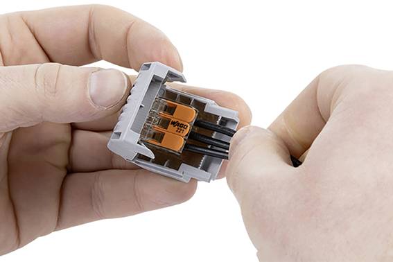 WAGO 207-1332 207-1332 Gelbox für Verbindungsklemmen flexibel: - starr: - 4 St.