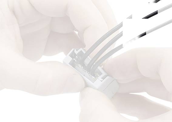 WAGO 207-1333 207-1333 Gelbox für Verbindungsklemmen flexibel: - starr: - 3 St.