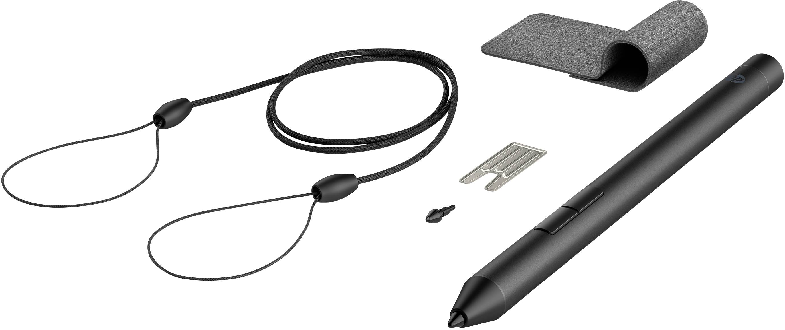 HP Pro Pen G1 Digitaler Stift austauschbare Kohlefaserspitze Schwarz