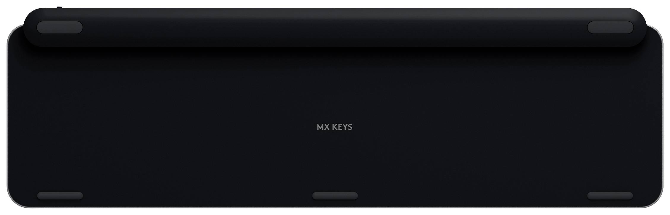 Logitech MX Keys for Mac Bluetooth® Tastatur Deutsch, QWERTZ, Mac Space Grau Beleuchtet