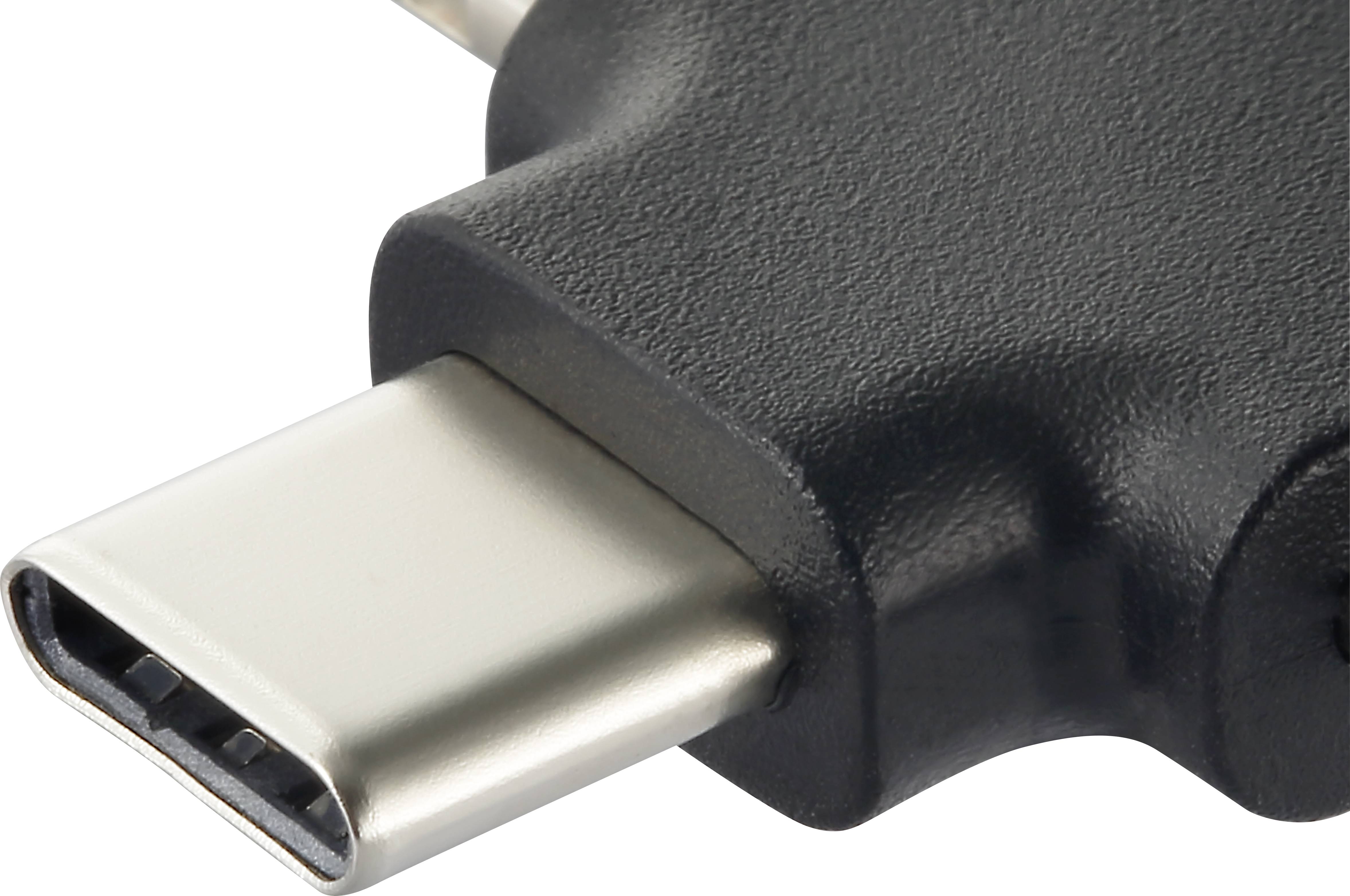 Sygonix SY-4547666 Zwischensteckdose mit USB 2polig Weiß, Schwarz