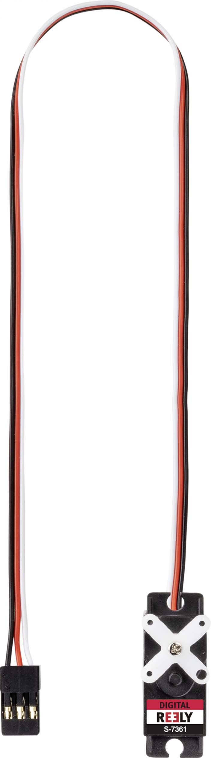 Reely Micro-Servo Digital-Servo Getriebe-Material: Kunststoff Stecksystem: JR