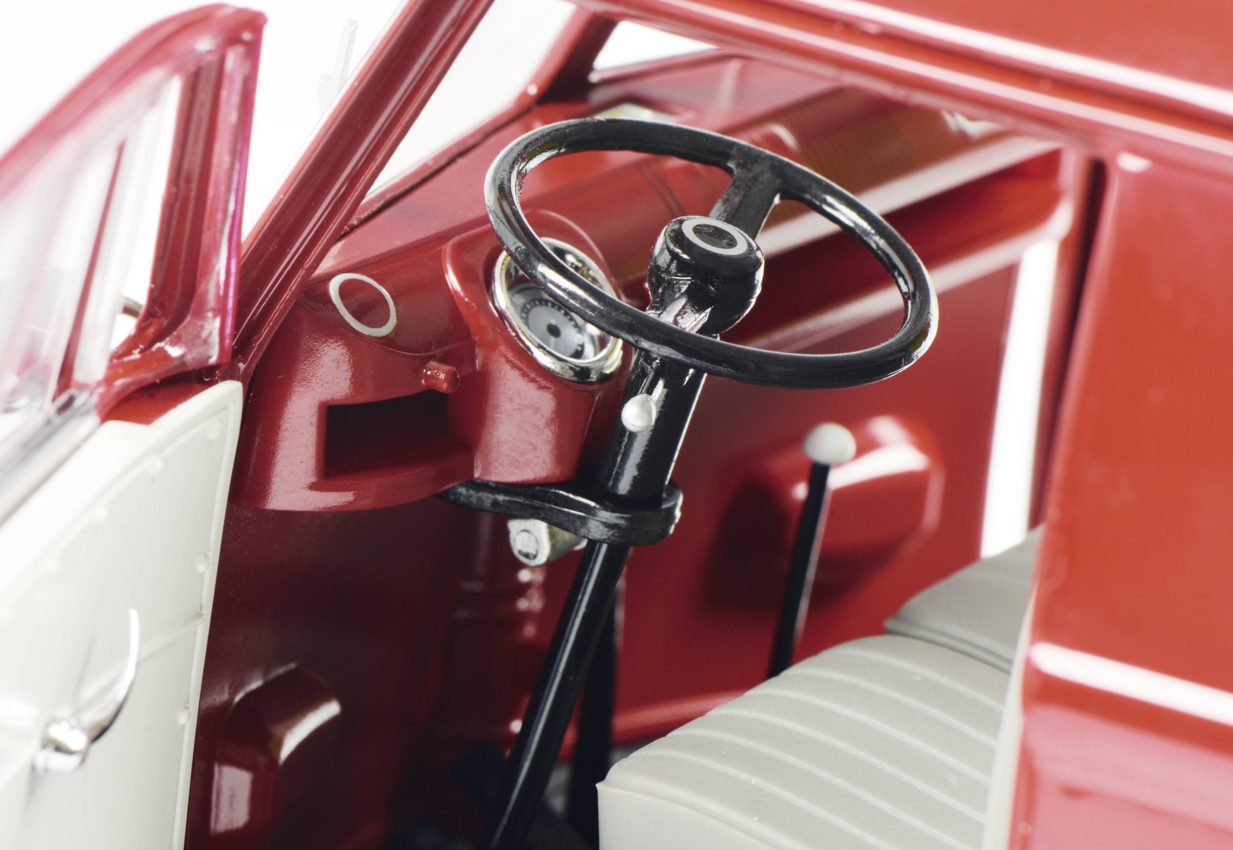 Schuco VW T1 Kasten Porsche 1:18 Modellauto