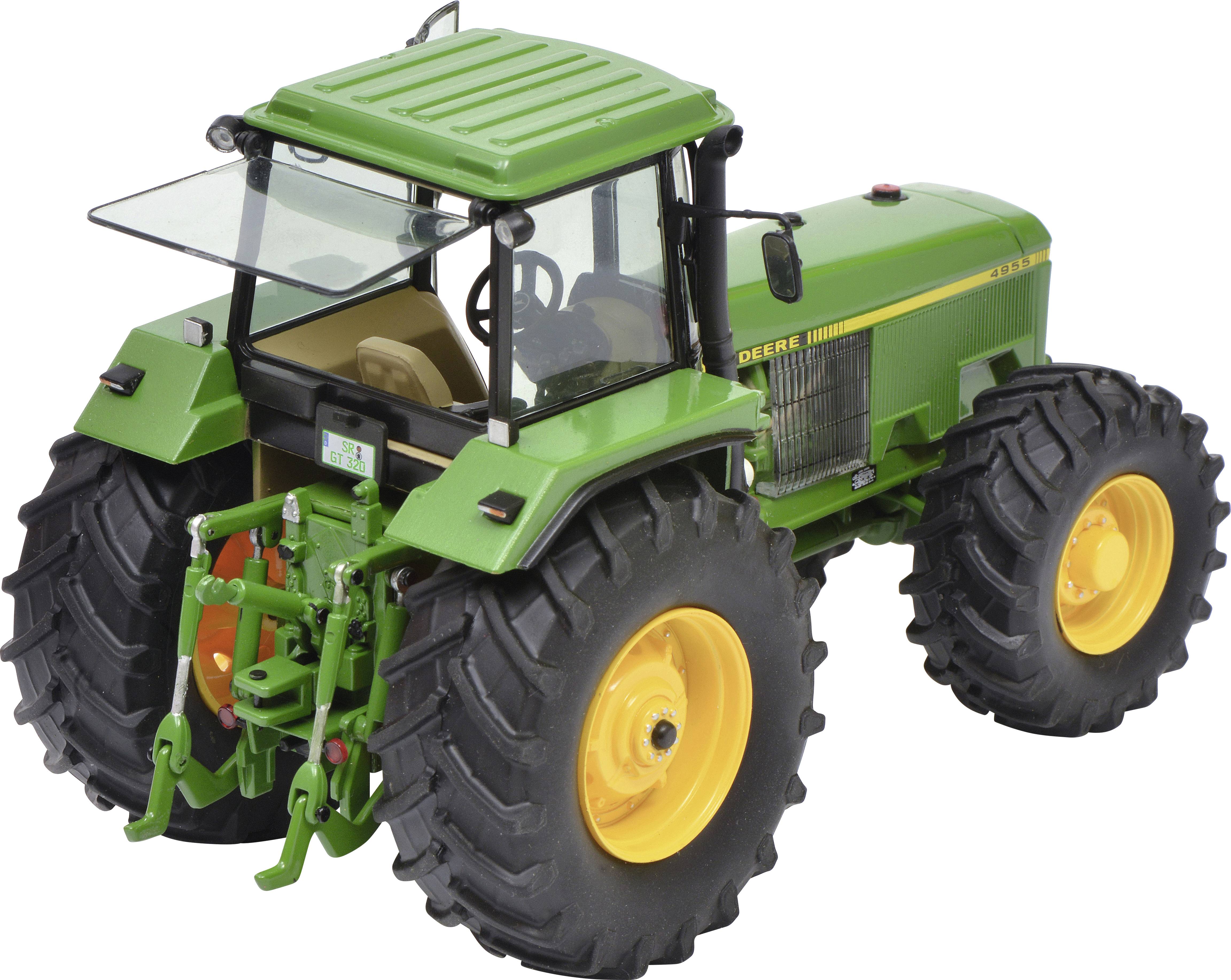 Schuco John Deere 4955 grün 1:32 Bulldog