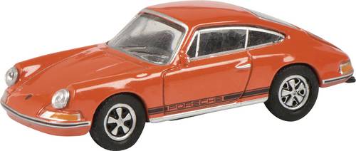 Schuco 452649900 H0 Porsche 911S, blutorange