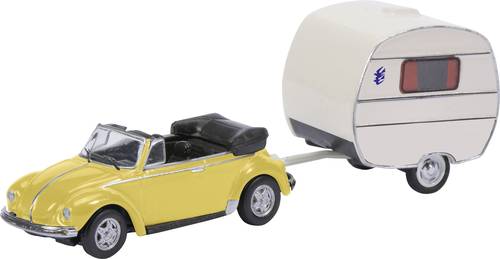 452651300 H0 Volkswagen Käfer m. Wohnanhänger