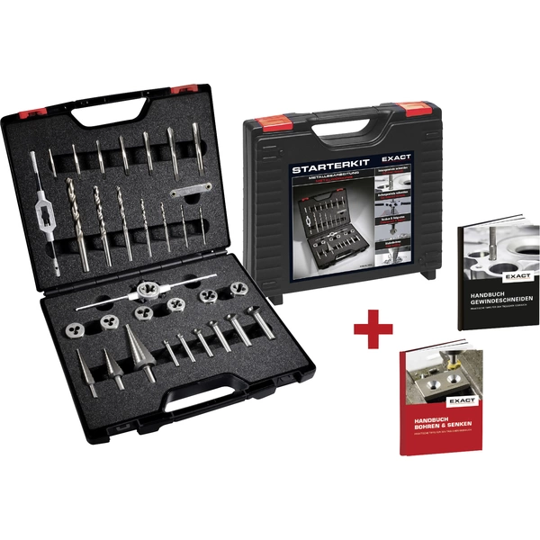 Exact 70633 Maschinengewindebohrer-Set 1 Set Exact 70633 Maschinengewindebohrer-Set 1 Set