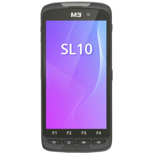 Lecteur de code-barres 2D M3 Mobile SL10 SL104N-O2CHSS-HF WiFi, Bluetooth® 2D imagerie scanner de smartphone/tablette Micro USB