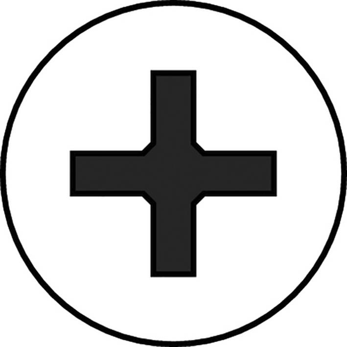 Ein schwarzes Pluszeichen in einem Kreis auf weißem Hintergrund, symbolisiert einen medizinischen oder mathematischen Kontext.