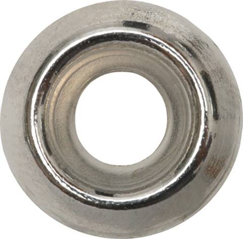 SWG Rosettenscheiben 4.8mm 12.7 Messing vernickelt 100 St. 455412525