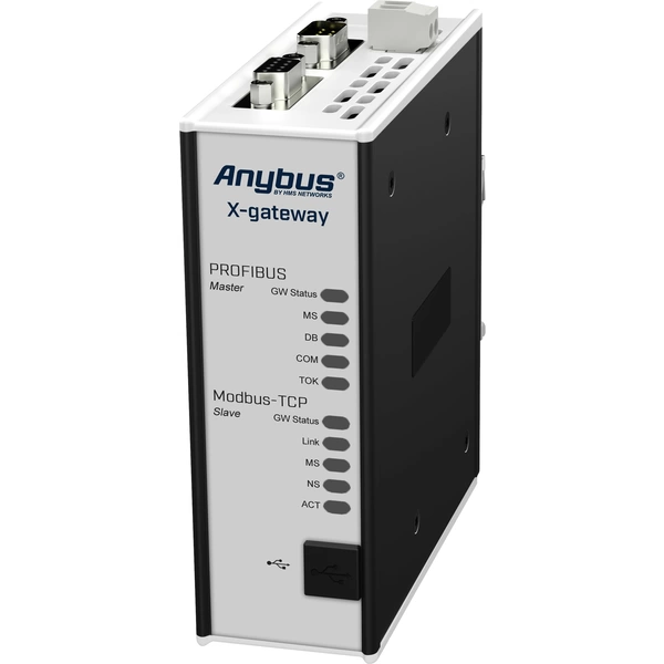 Anybus AB7629 Profibus Master/Modbus-TCP Slave Gateway Ethernet, USB 24 V/DC 1St. Anybus AB7629 Profibus Master/Modbus-TCP Slave Gateway Ethernet, USB 24 V/DC 1St.