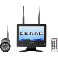Sygonix SY-6330456 Funk-Überwachungskamera-Set mit 4 Kameras 1280 x 720 Pixel 2.4GHz Sygonix SY-6330456 Funk-Überwachungskamera-Set mit 4 Kameras 1280 x 720 Pixel 2.4GHz