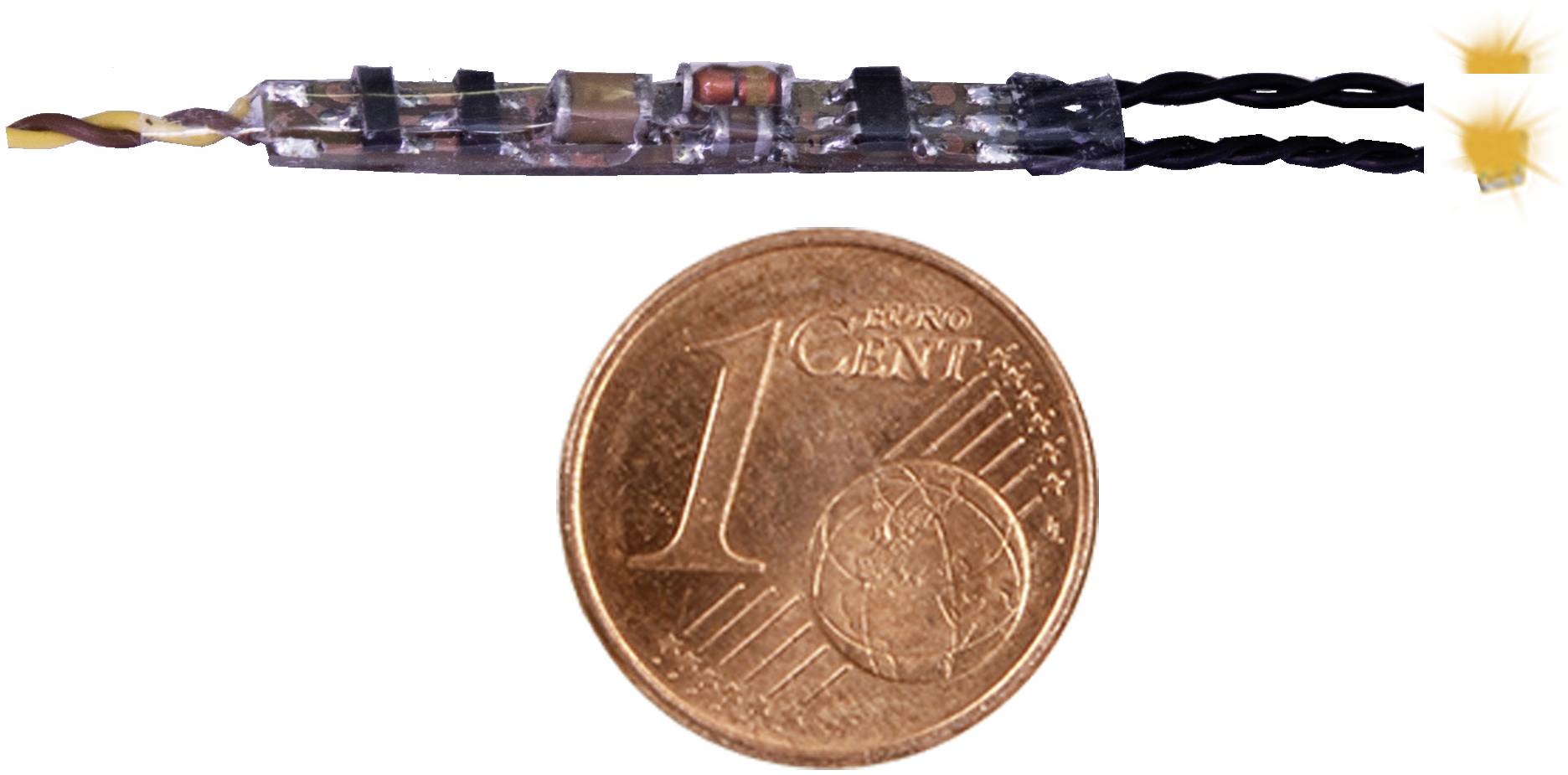 Viessmann Modelltechnik 5270 Micro-Blinkelektronic yellow, 2 LEDs Blinkelektronik Gelb 1St.