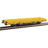 Viessmann Modelltechnik 2316 H0 Niederbordwagen mit Antrieb, gelb, Funktionsmodell für Dreileitersy Viessmann Modelltechnik 2316 H0 Niederbordwagen mit Antrieb, gelb, Funktionsmodell für Dreileitersy