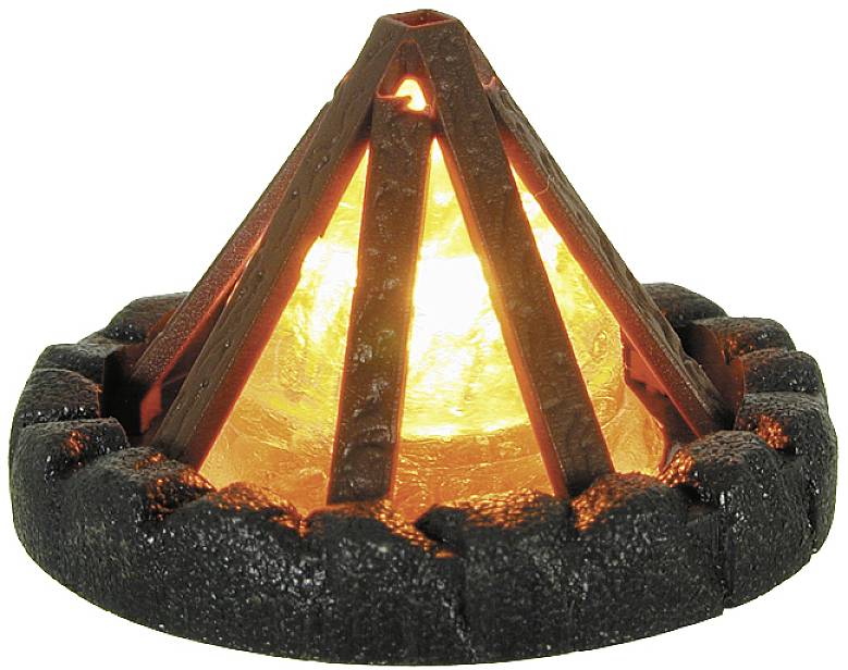 Viessmann Modelltechnik 5022 H0 Lagerfeuer Fertigmodell