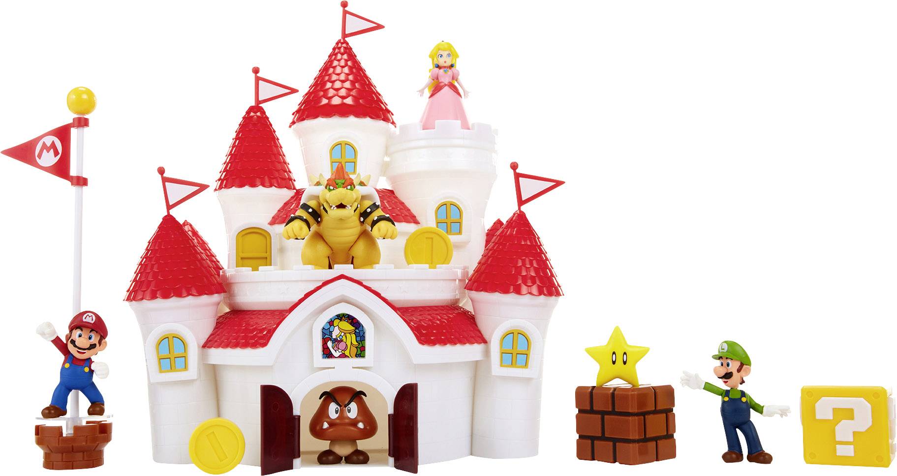 Zubehör-Set NINTENDO SUPER MARIO PILZ-PALAST +FIGUR