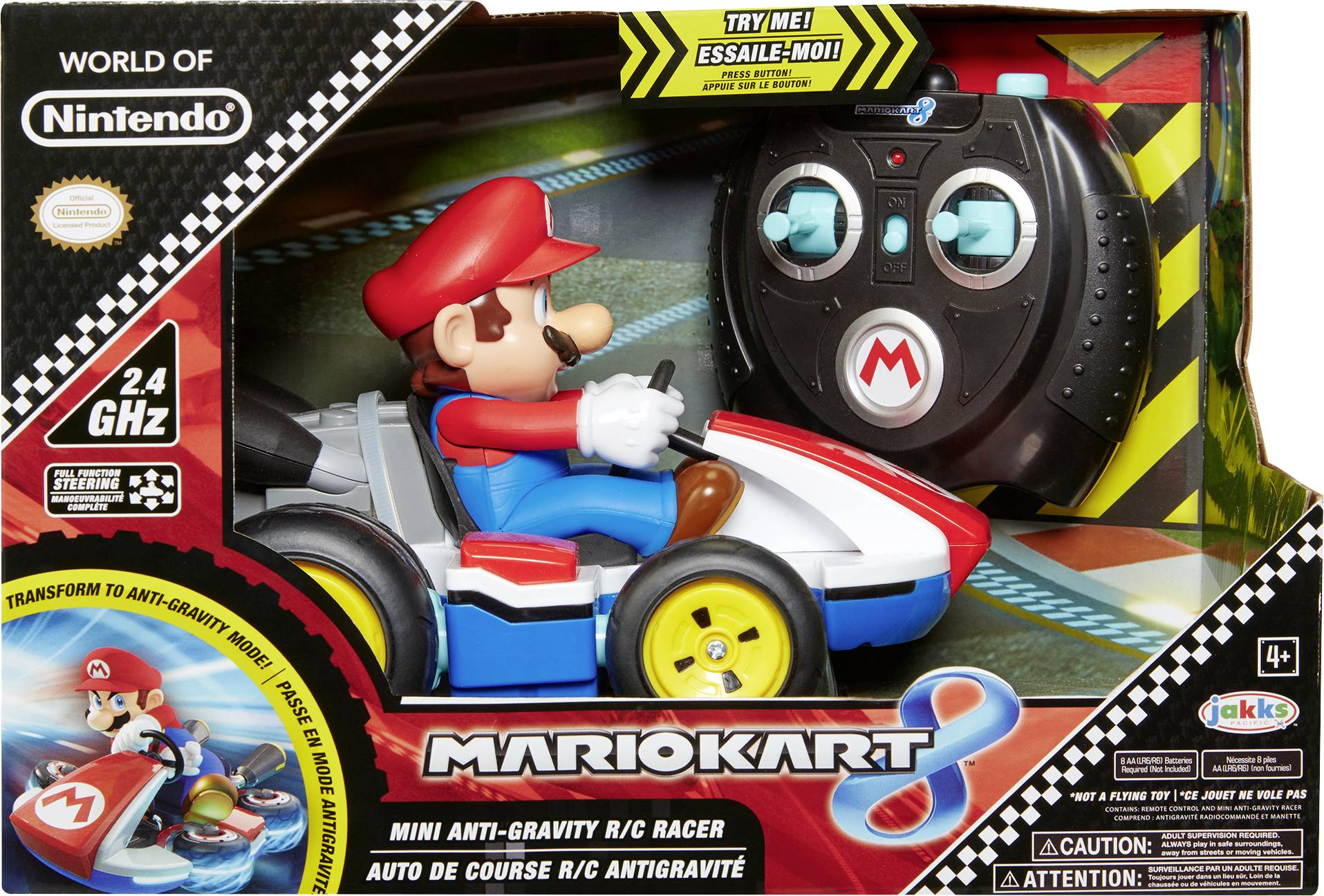 02497-PKC1 Nintendo Mario Kart Mini RC Racer Fahrzeug