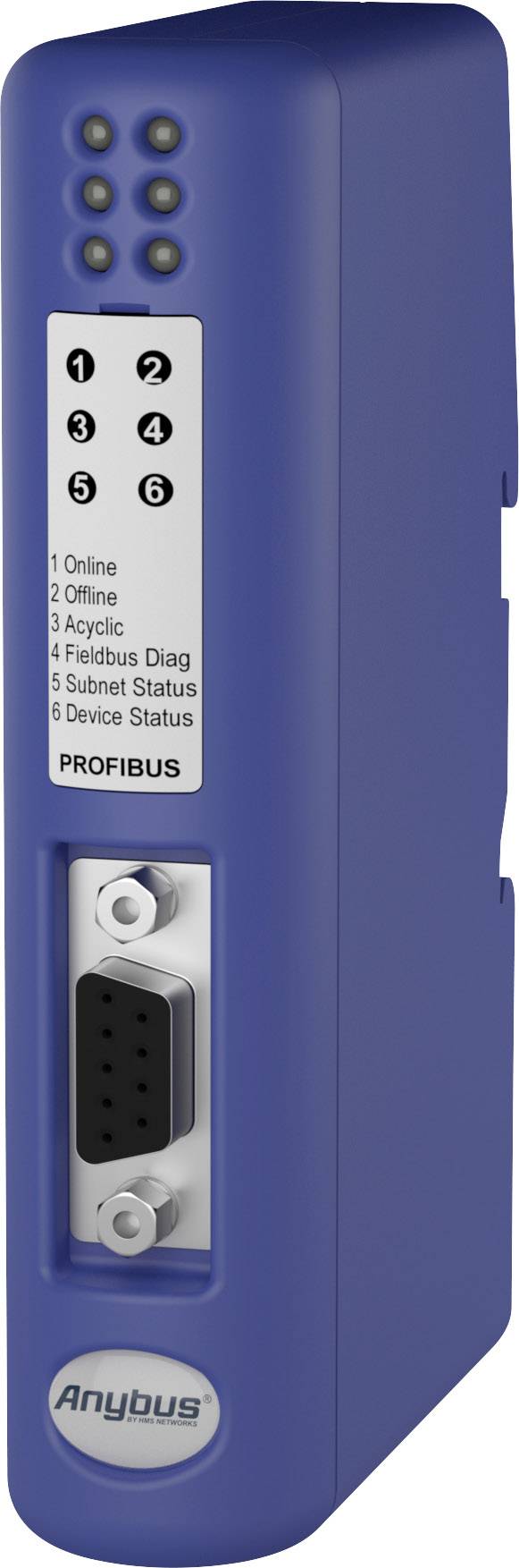 Anybus AB7312 CAN/Profibus CAN Umsetzer CAN Bus, USB, Sub-D9 galvanisch getrennt 24 V/DC 1St.