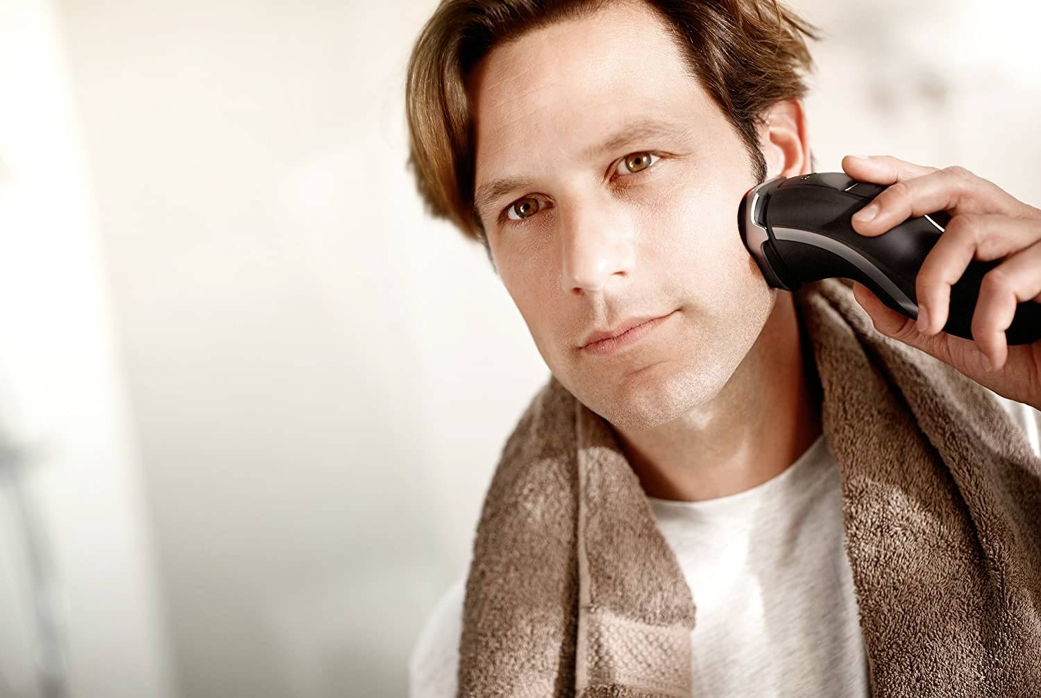 Philips S3510/06 Series3000 Rotationsrasierer Schwarz, Blau