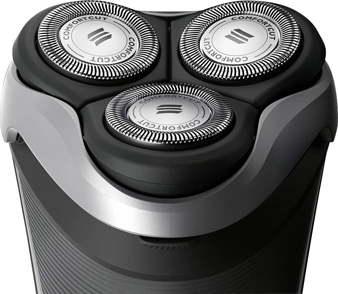 Philips S3510/06 Series3000 Rotationsrasierer Schwarz, Blau