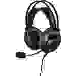 Renkforce RF-GHD-200 Gaming Over Ear Headset kabelgebunden Stereo Schwarz Lautstärkeregelung