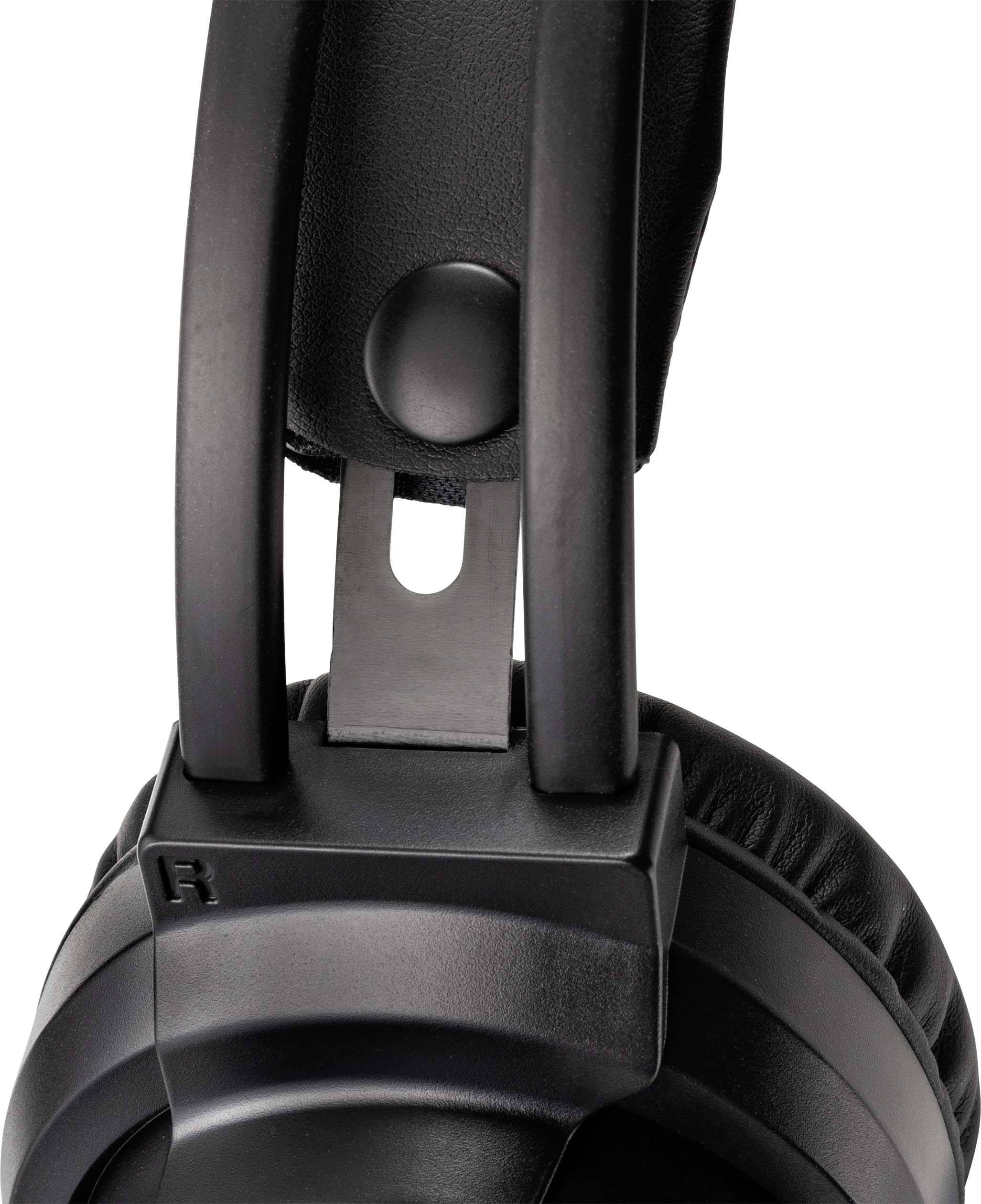 Renkforce RF-GHD-200 Gaming Over Ear Headset kabelgebunden Stereo Schwarz Lautstärkeregelung