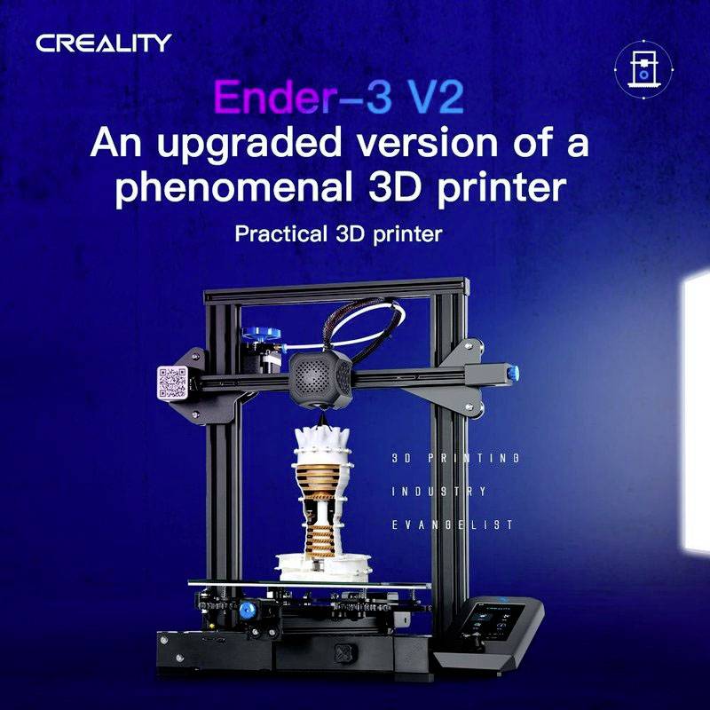 Creality Ender-3 V2 3D Drucker Bausatz