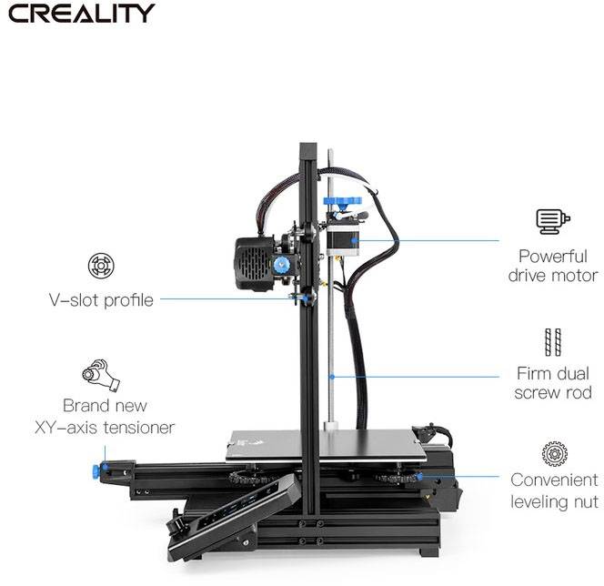 Creality Ender-3 V2 3D Drucker Bausatz