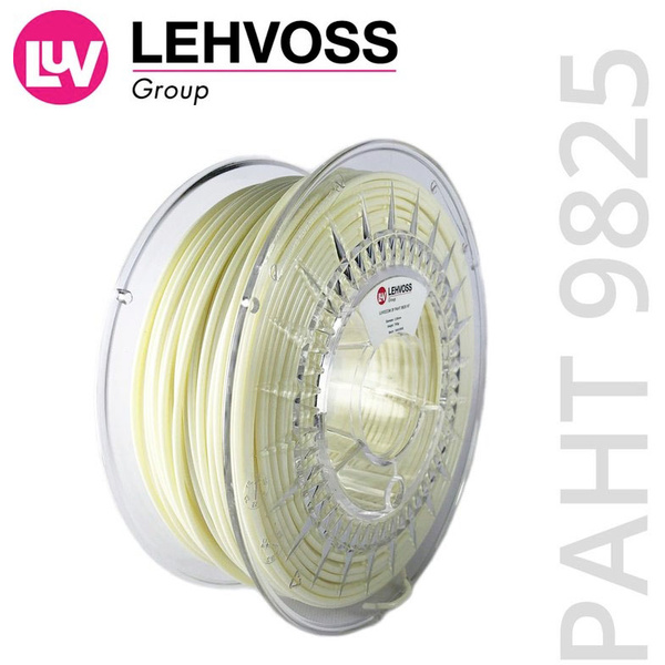 Lehvoss PMLE-1000-002 Luvocom 3F 9825 Filament PAHT résistant aux produits chimiques 2.85 mm 750 g naturel 1 pc(s)