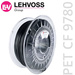 Lehvoss PMLE-1003-001 Luvocom 3F CF 9780 Filament PET 1.75 mm 750 g Schwarz 1 St.