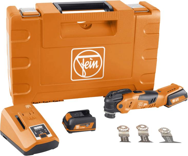 Fein Akku MULTIMASTER AMM 300 Plus Start 7 129 32 61 00 0 Akku-Multifunktionswerkzeug 7teilig 12 V 3 Ah Anzahl mitgelieferte Akkus 2