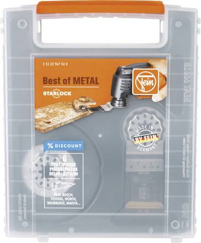 Fein 35222967020 Best of Starlock METAL Sägeblatt-Set 1 St.