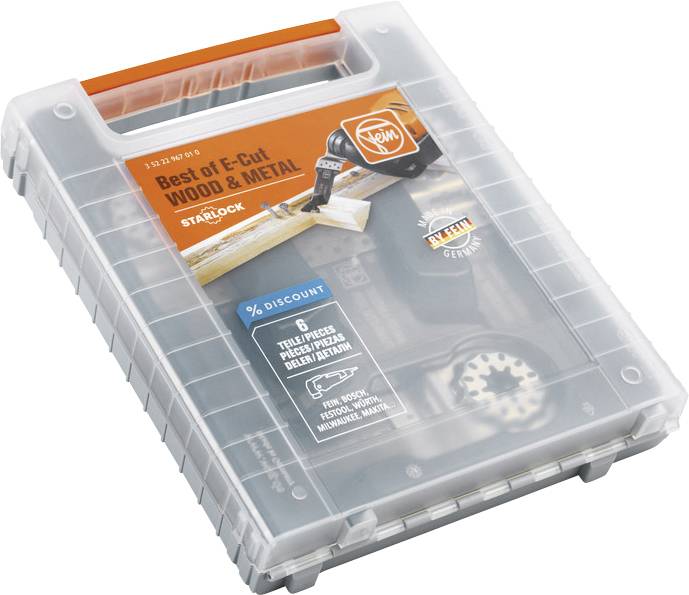 Fein 35222967010 Best of E-Cut SL WOOD & METAL Tauchsägeblatt-Set 1St.