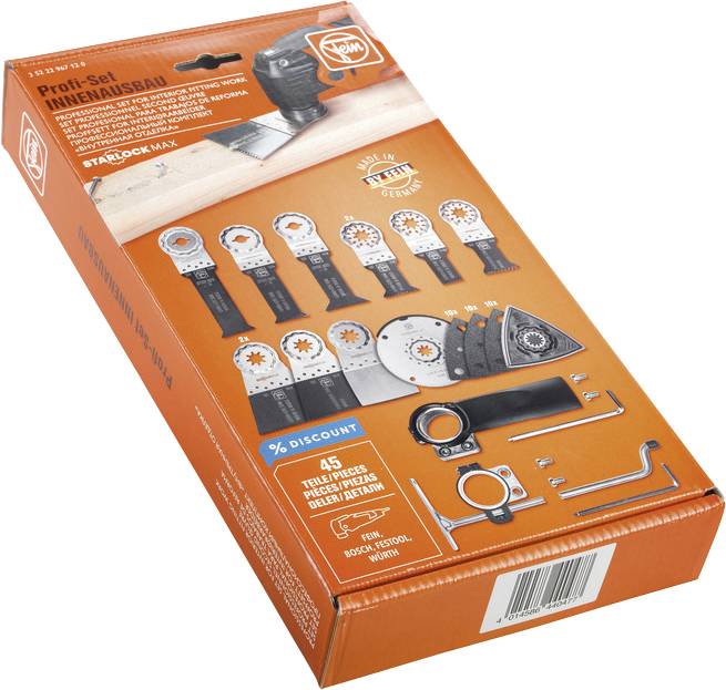 Fein 35222967120 Profi Set SL MAX INNENAUSBAU Multifunktionswerkzeug-Zubehör-Set 1 St.