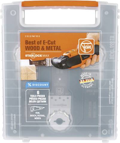 Fein 35222967050 Best of SLM WOOD & METAL Tauchsägeblatt-Set 1St.