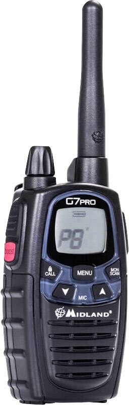 Midland Fahrschul-Kofferset Car to Bike G7 Pro C1090.S7 PMR/LPD-Handfunkgerät 2er Set