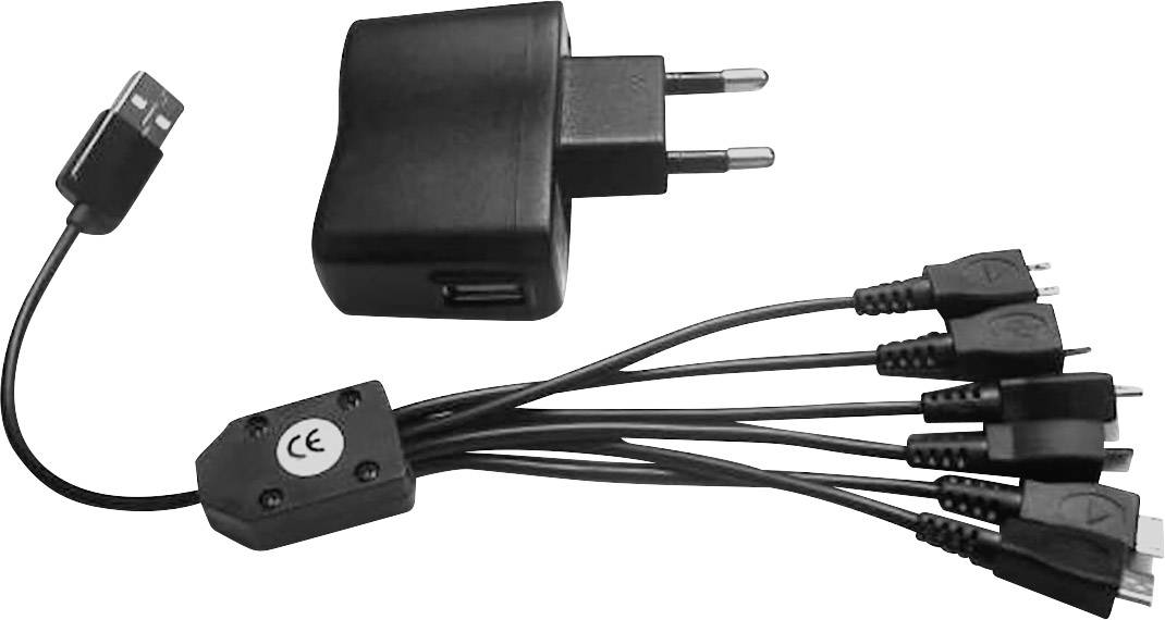 Albrecht Netzteil 6-faches USB-Ladekabel für ATR 100/200/TelMe/Multicom 29930