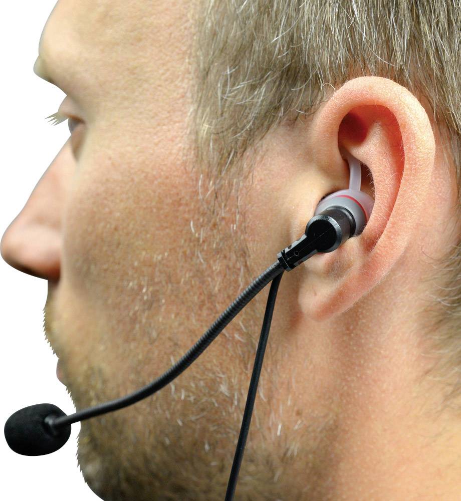 Albrecht Headset/Sprechgarnitur HS 02 M, In-Ear Headset 41652