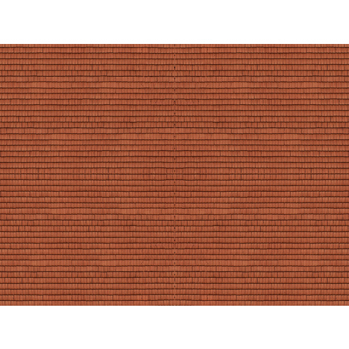 NOCH 0056965 N 3D-Kartonplatte Dachziegel