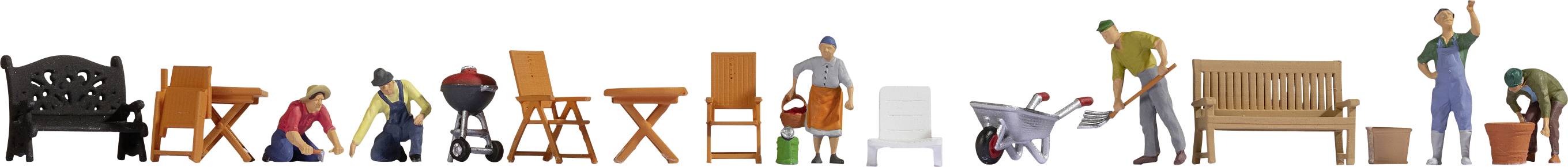 NOCH H0 Im Garten 0016215 Bemalt, Stehend